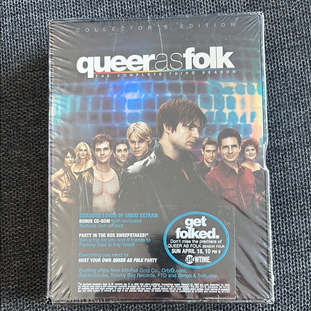 Queer as Folk Season 3 Collector's Edition DVD, new